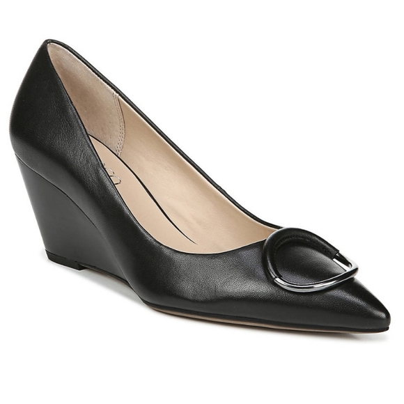 Franco Sarto | Shoes | Nwob Franco Sarto Aliso Black Wedge Pump 85 |  Poshmark